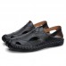 Men Fashion Leather Breathable Sandals