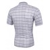 Fashion Plaid Men's Short Sleeve T-shirt