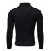 Men Fashion Colorblock Lapel Long Sleeve Shirt