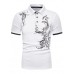 Men Summer Turn-down Collar Short Sleeve Casual Shirt