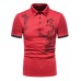 Men Summer Turn-down Collar Short Sleeve Casual Shirt