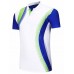 Men's Short-sleeved Turn-down Collar T-shirt Printing Breathable Sportswear Volleyball Tennis Tournament Top