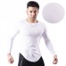 Breathable Mesh Large Size Long Sleeve Men's T-shirt Outdoor Basketball Running Sportswear Fitness Clothes