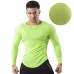 Breathable Mesh Large Size Long Sleeve Men's T-shirt Outdoor Basketball Running Sportswear Fitness Clothes