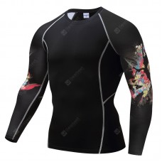 Fast Dry Fitness Suits Men's T-shirt Basketball Running Fitness Suits