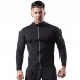 Men's Sports Jacket High Elastic Quick Dry Hooded Coat Outdoor Basketball Running Fitness Tops