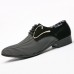 Big Size New Men'S Casual Shoes Pointy Leather Shoes