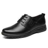 Men's Business Casual Leather Shoes Office Formal Shoes