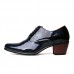 New Business Patent Casual British Leather Shoes Tide