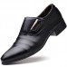 New Men Business Dress Pointed Shoes