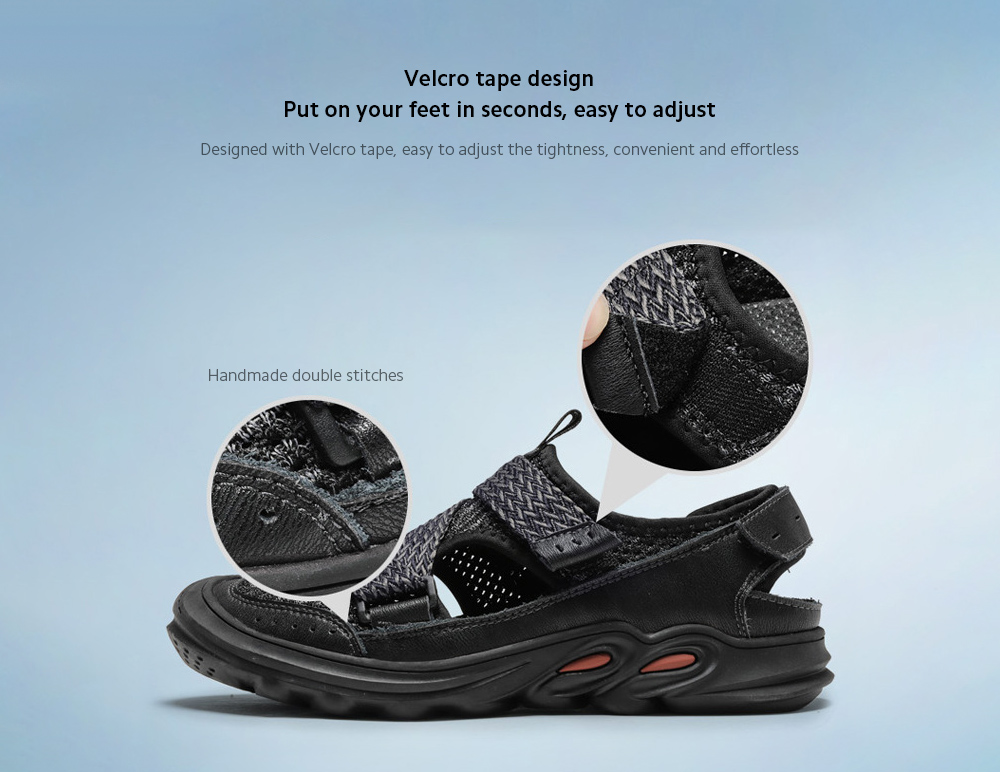 New Men Sandal Velcro tape design